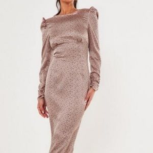 Missguided dress blush